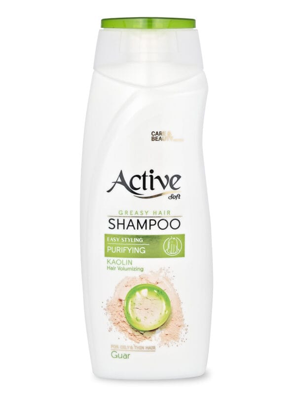 ACTIVE Шампунь для объема волос CARE & BEAUTY. С каолином и гуаром, 350 мл