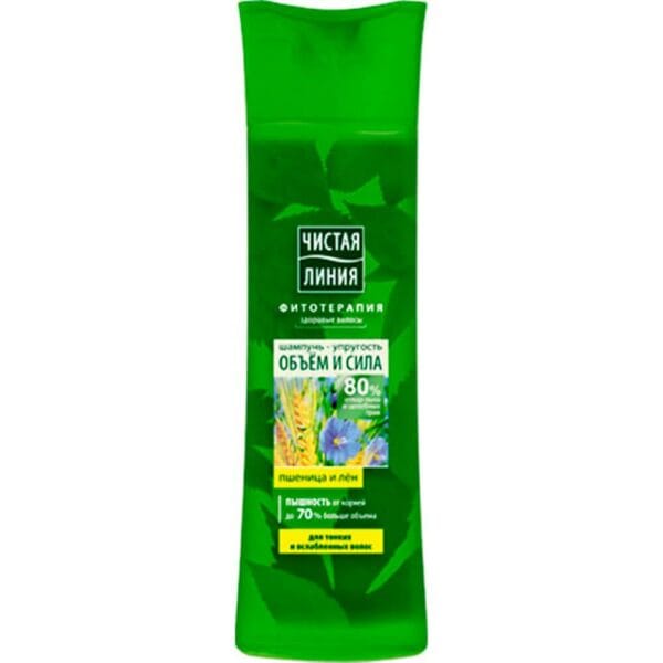 Чистая линия шамп. 400мл Пшеница