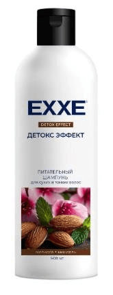 EXXE Шампунь "Детокс эффект" Питательный д/сухих и тонких волос, 500 мл(9)