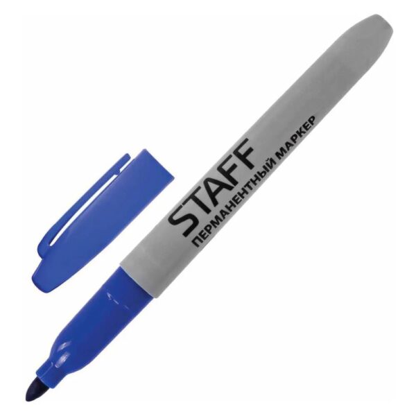 Маркер Тонкий перманентный (нестираемый) Стафф
