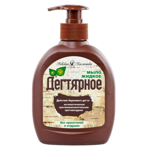 Мыло жидкое НК Дегтярное 300мл дтела и волос