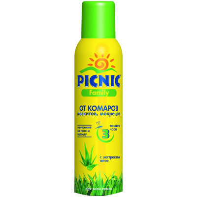 Picnic Family - аэрозоль от комаров 150 см3 (12)