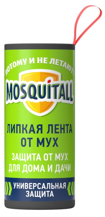 MOSQUITALL - Липкая лента 1 шт от мух (400)